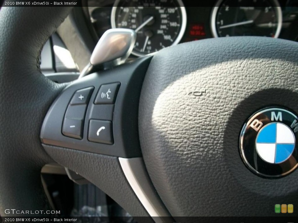 Black Interior Controls for the 2010 BMW X6 xDrive50i #48573374
