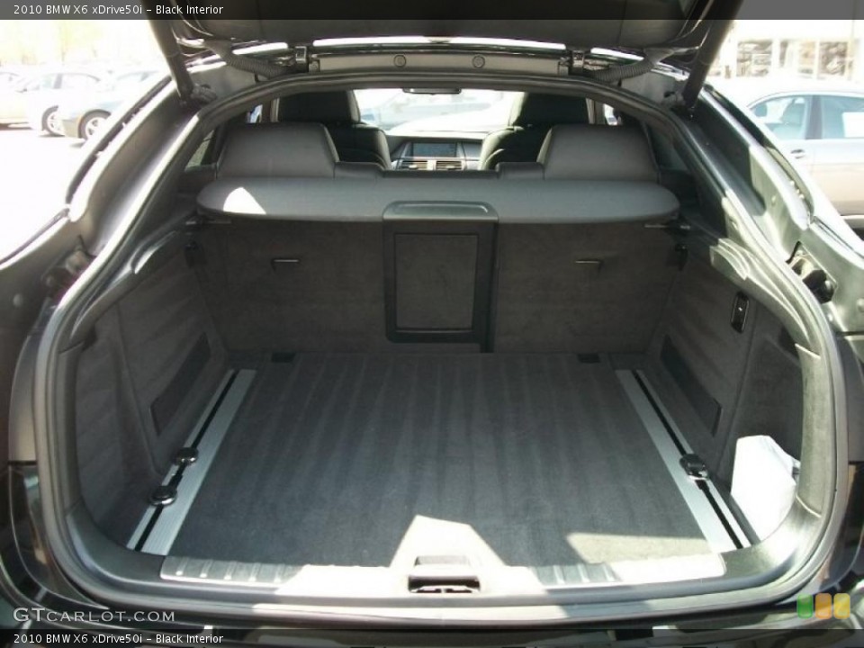 Black Interior Trunk for the 2010 BMW X6 xDrive50i #48573416