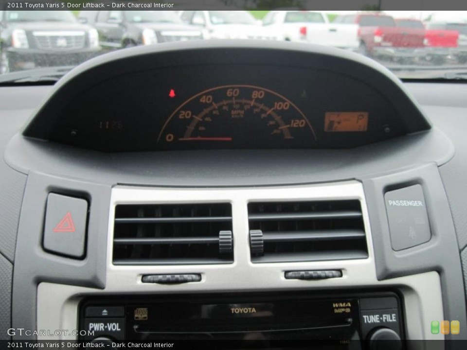 Dark Charcoal Interior Gauges for the 2011 Toyota Yaris 5 Door Liftback #48573833