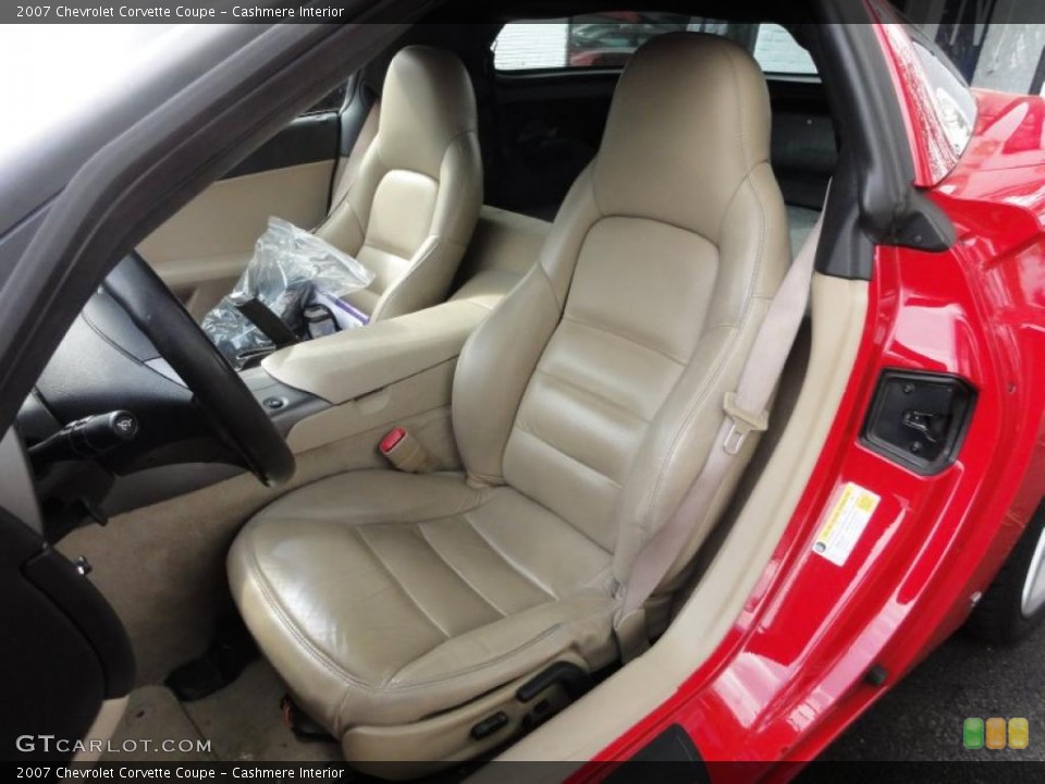 Cashmere Interior Photo for the 2007 Chevrolet Corvette Coupe #48577529