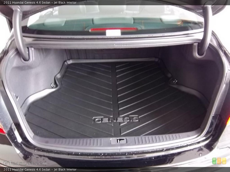 Jet Black Interior Trunk for the 2011 Hyundai Genesis 4.6 Sedan #48578385