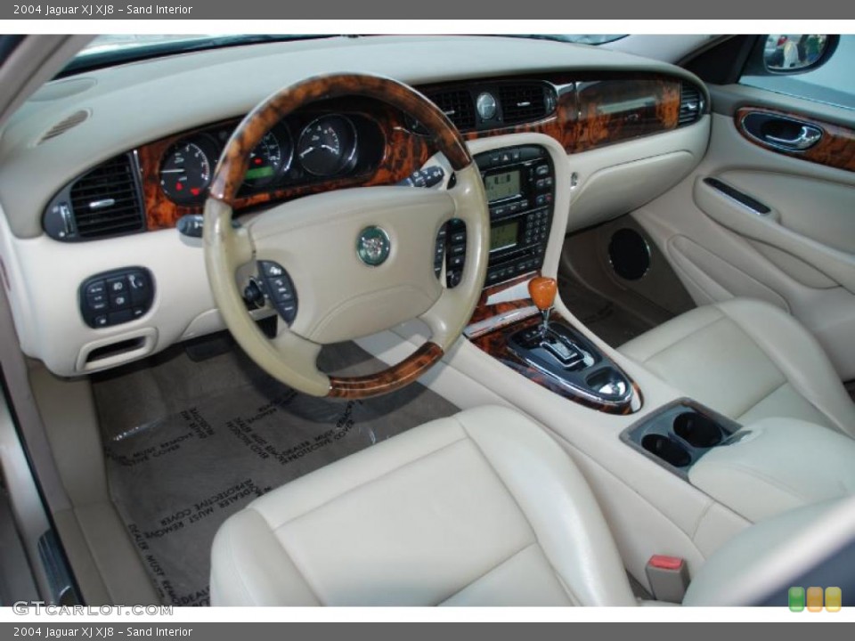Sand Interior Prime Interior for the 2004 Jaguar XJ XJ8 #48579621