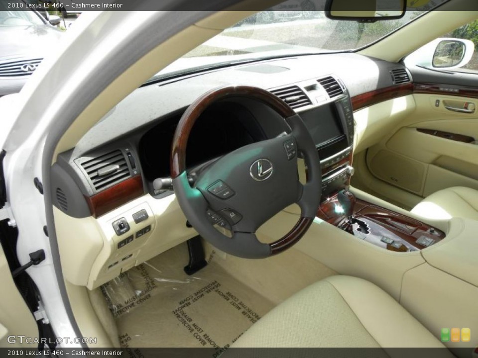Cashmere Interior Prime Interior for the 2010 Lexus LS 460 #48580029