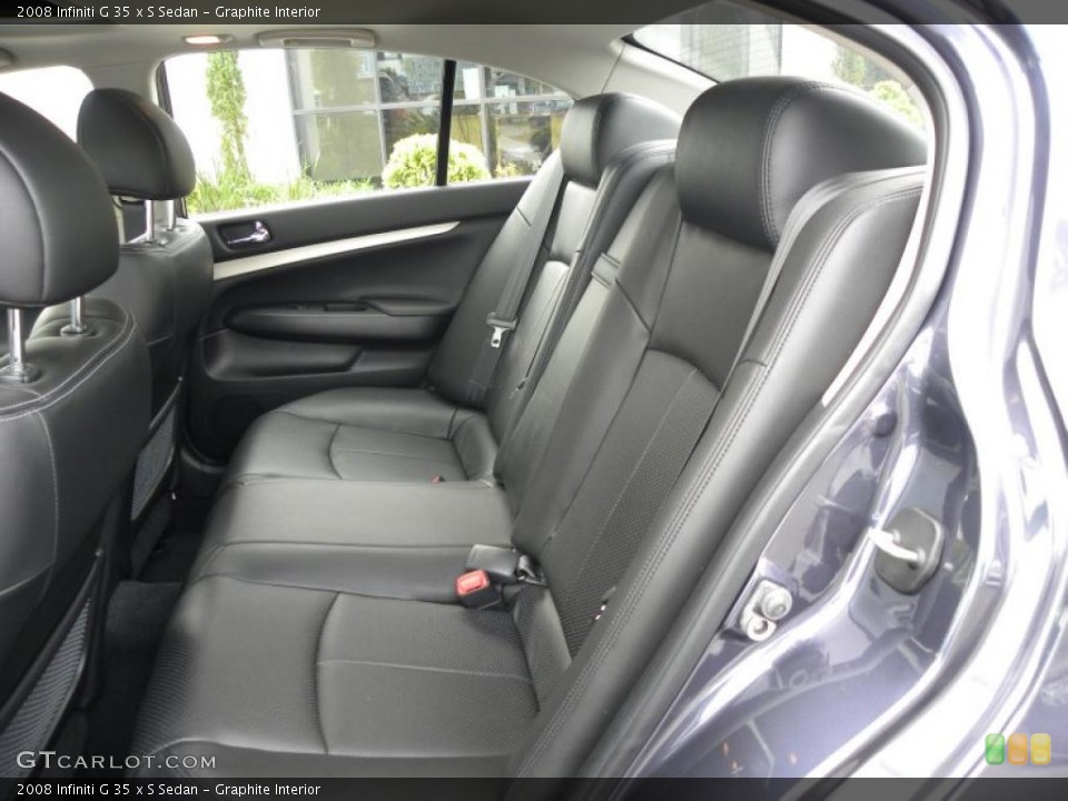 Graphite Interior Photo for the 2008 Infiniti G 35 x S Sedan #48580119