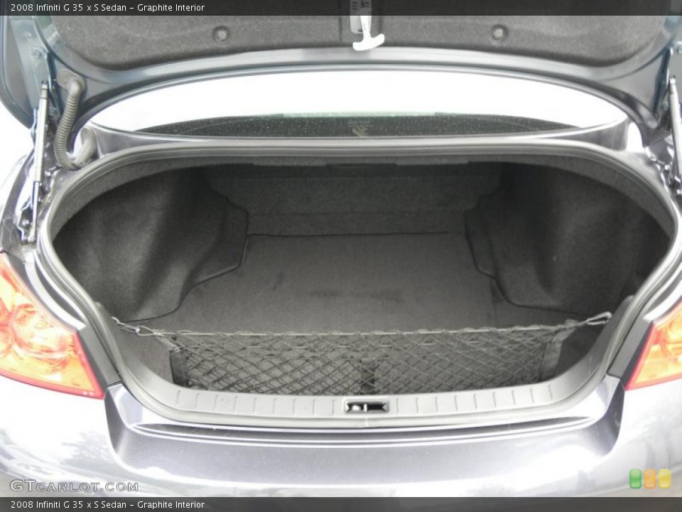 Graphite Interior Trunk for the 2008 Infiniti G 35 x S Sedan #48580143