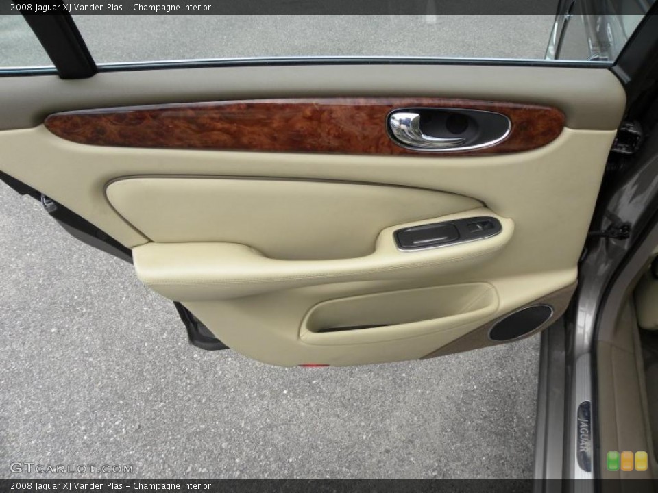 Champagne Interior Door Panel for the 2008 Jaguar XJ Vanden Plas #48580488