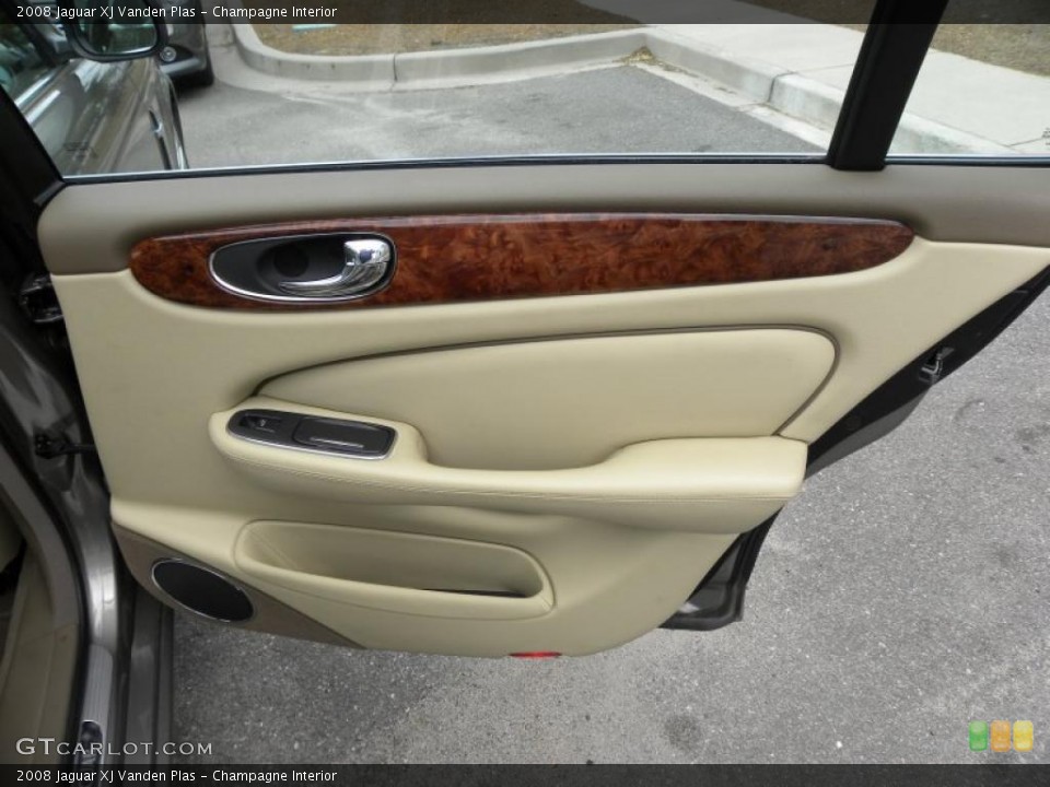 Champagne Interior Door Panel for the 2008 Jaguar XJ Vanden Plas #48580506