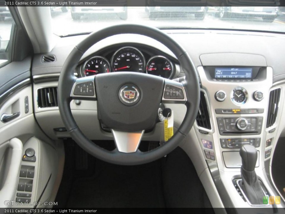 Light Titanium Interior Dashboard for the 2011 Cadillac CTS 3.6 Sedan #48580581