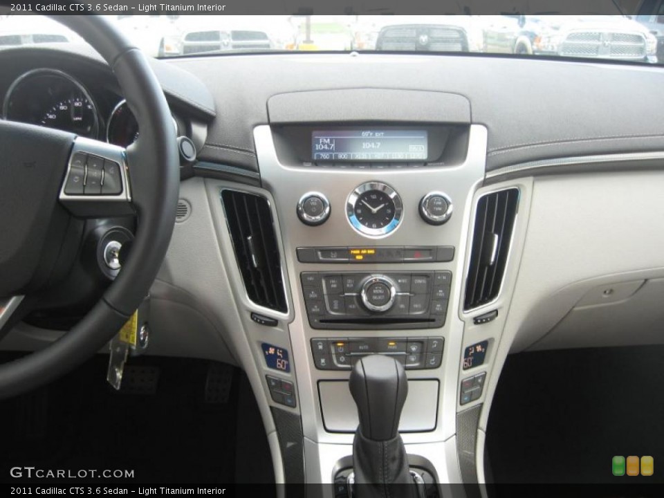 Light Titanium Interior Controls for the 2011 Cadillac CTS 3.6 Sedan #48580584