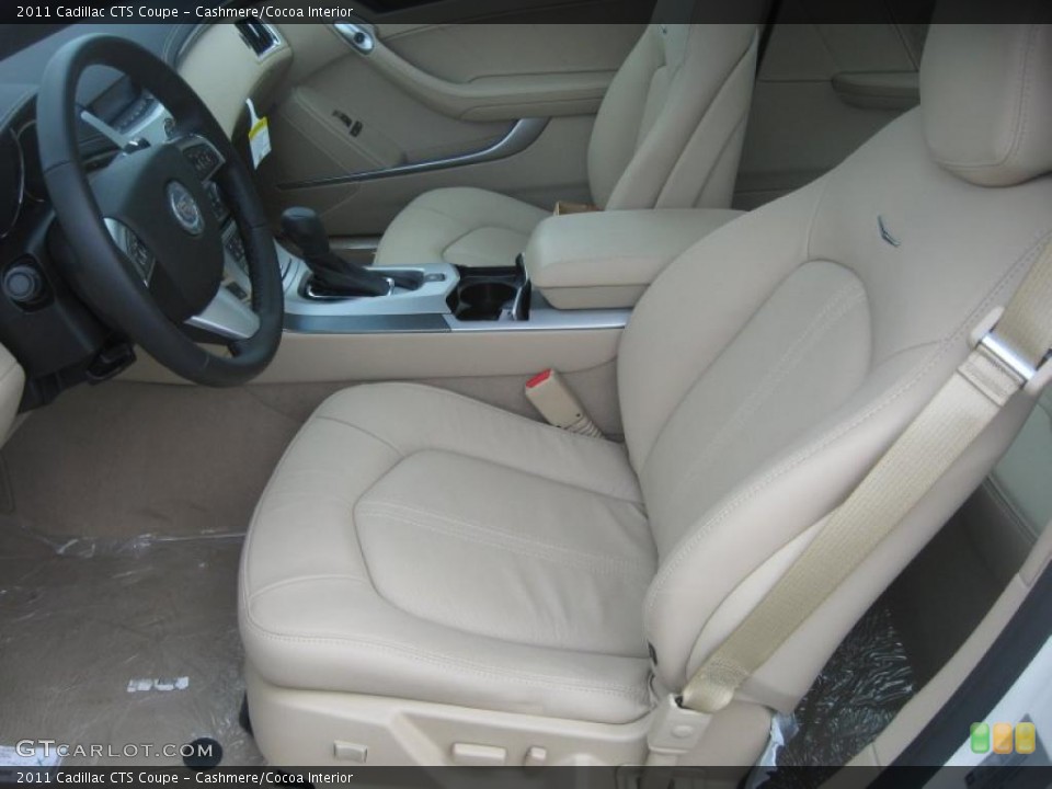 Cashmere/Cocoa Interior Photo for the 2011 Cadillac CTS Coupe #48580641