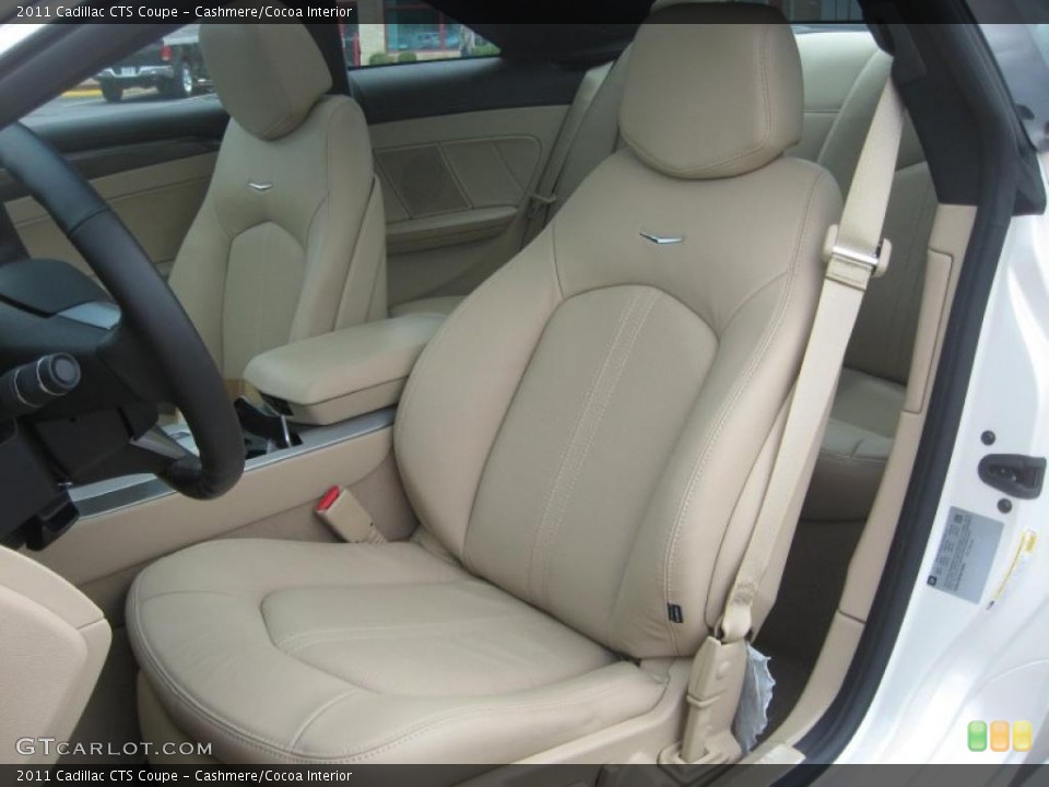 Cashmere/Cocoa Interior Photo for the 2011 Cadillac CTS Coupe #48580647