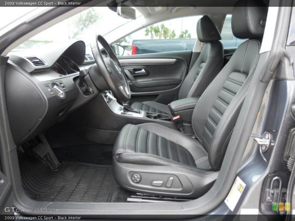 Black Interior Photo for the 2009 Volkswagen CC Sport #48582020