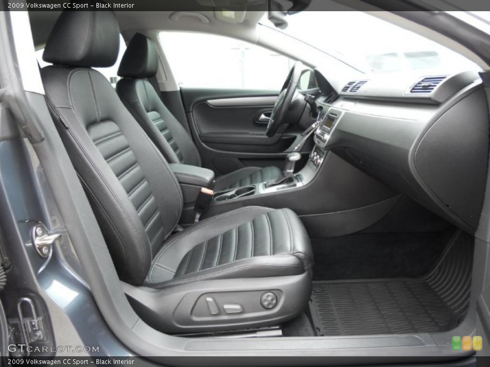 Black Interior Photo for the 2009 Volkswagen CC Sport #48582064