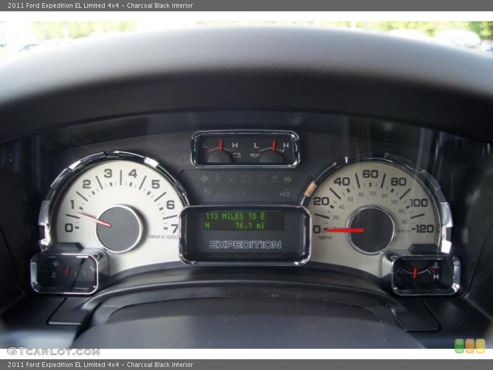 Charcoal Black Interior Gauges for the 2011 Ford Expedition EL Limited 4x4 #48582268