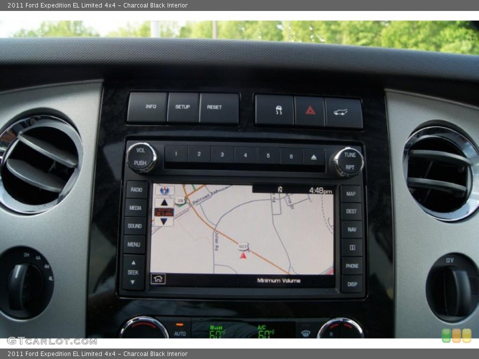 Charcoal Black Interior Navigation for the 2011 Ford Expedition EL Limited 4x4 #48582349