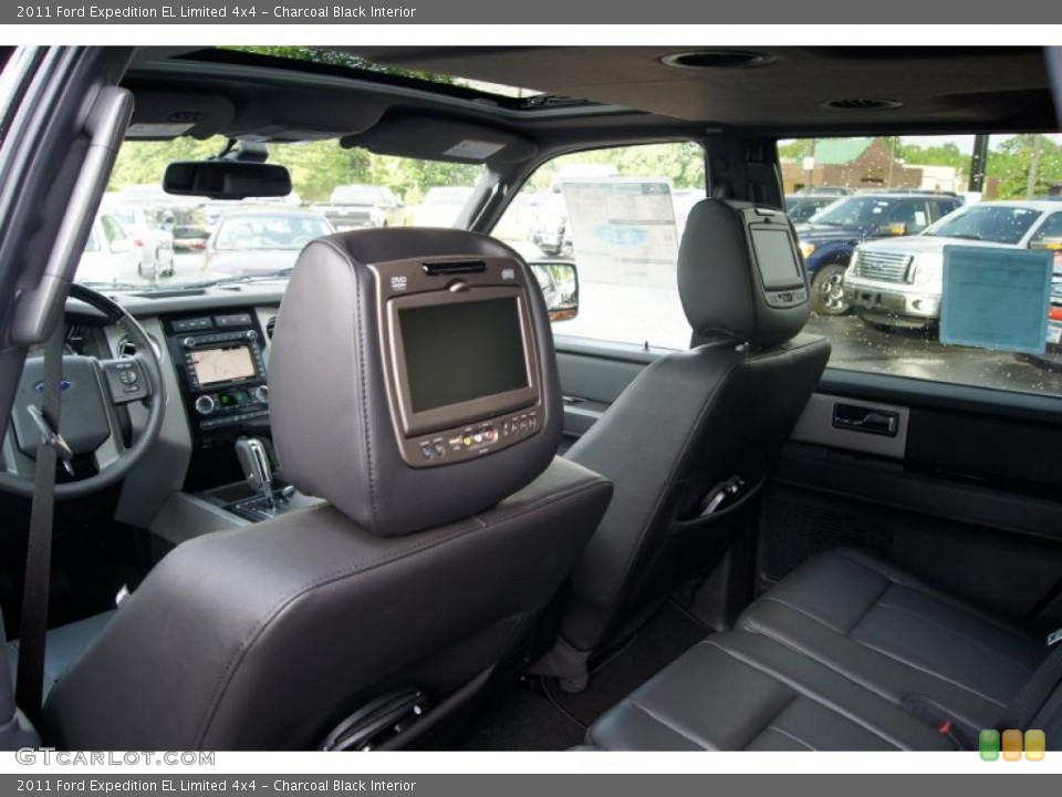 Charcoal Black Interior Photo for the 2011 Ford Expedition EL Limited 4x4 #48582493