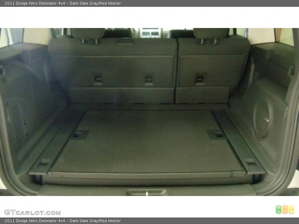 Dark Slate Gray/Red Interior Trunk for the 2011 Dodge Nitro Detonator 4x4 #48584287