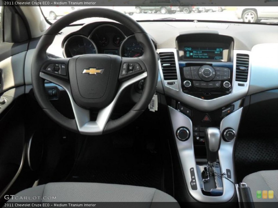 Medium Titanium Interior Dashboard for the 2011 Chevrolet Cruze ECO #48586633