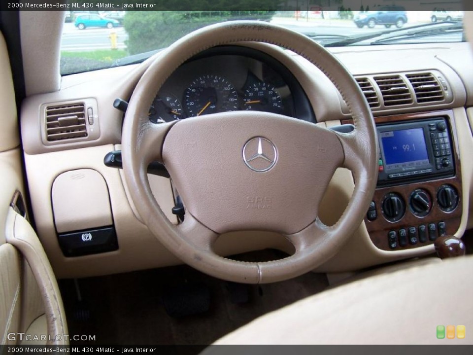 Java Interior Steering Wheel for the 2000 Mercedes-Benz ML 430 4Matic #48587599