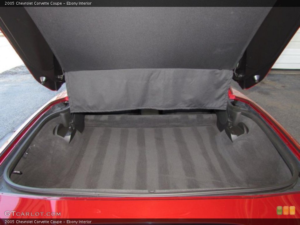 Ebony Interior Trunk for the 2005 Chevrolet Corvette Coupe #48591271
