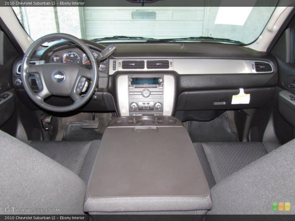 Ebony Interior Dashboard for the 2010 Chevrolet Suburban LS #48594040