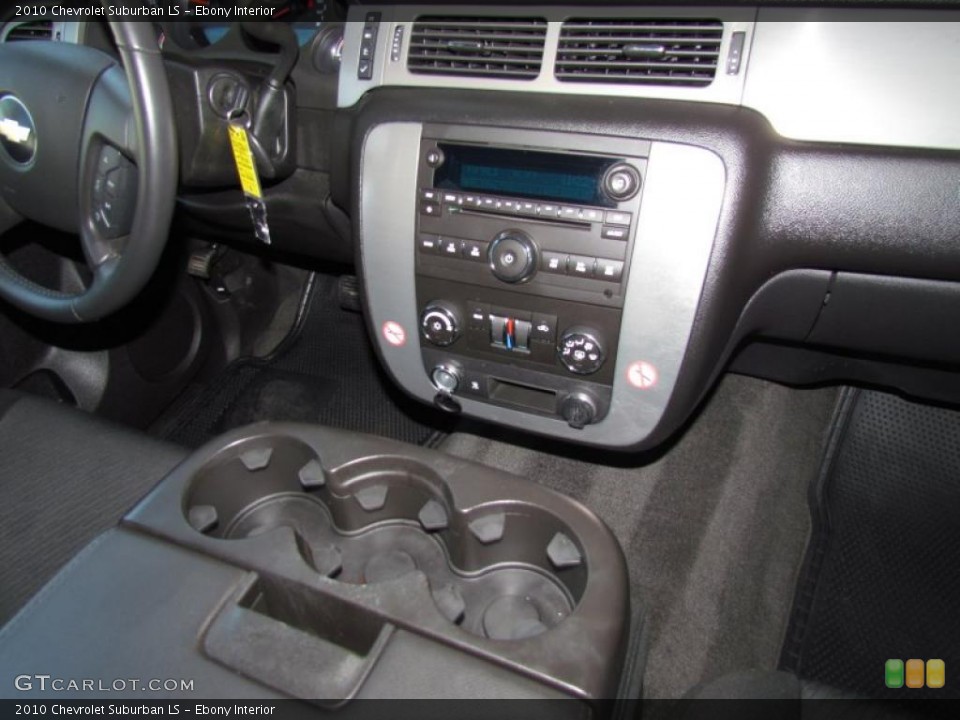Ebony Interior Controls for the 2010 Chevrolet Suburban LS #48594071