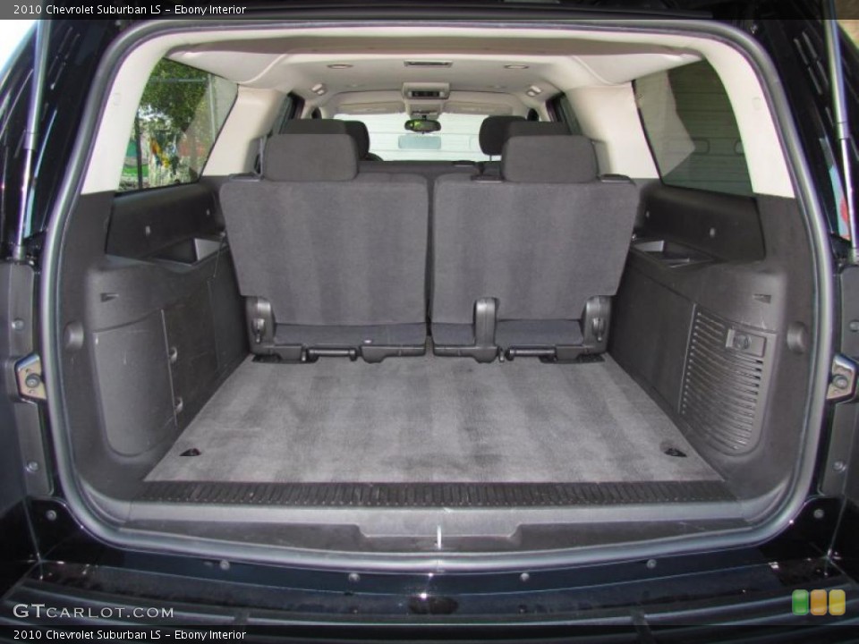 Ebony Interior Trunk for the 2010 Chevrolet Suburban LS #48594103