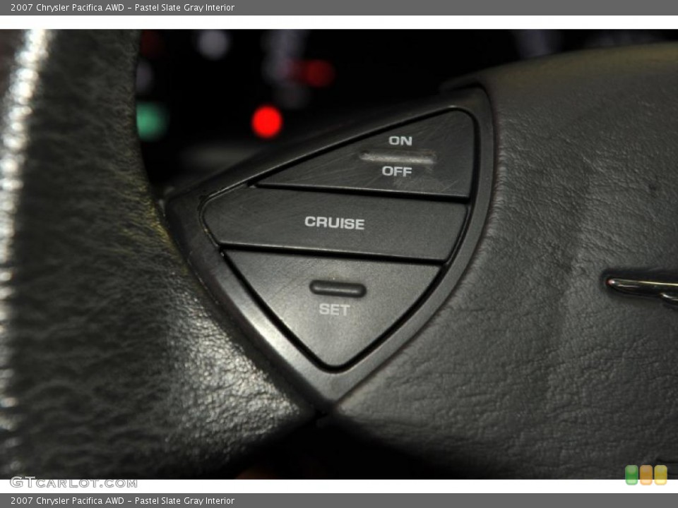 Pastel Slate Gray Interior Controls for the 2007 Chrysler Pacifica AWD #48595304