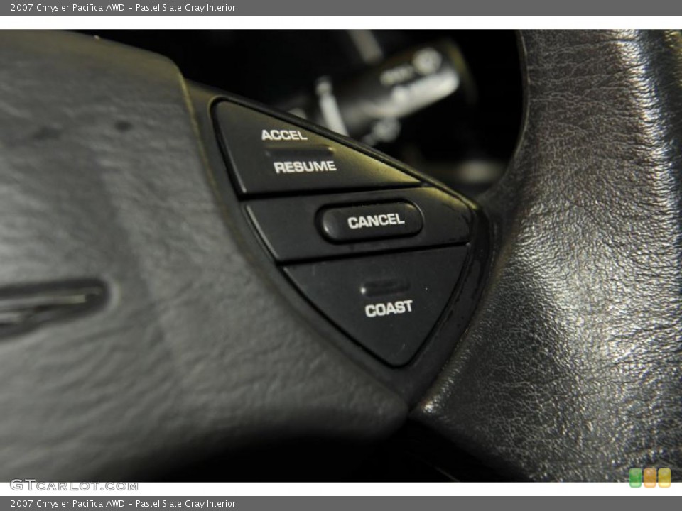 Pastel Slate Gray Interior Controls for the 2007 Chrysler Pacifica AWD #48595315