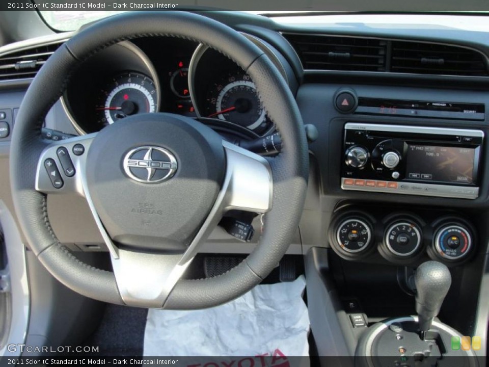 Dark Charcoal Interior Steering Wheel for the 2011 Scion tC  #48603436