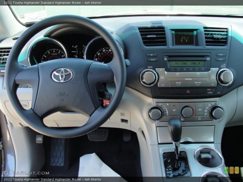 Ash Interior Dashboard for the 2011 Toyota Highlander  #48605594