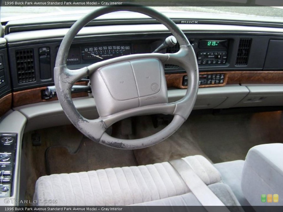 Gray Interior Steering Wheel for the 1996 Buick Park Avenue  #48605996