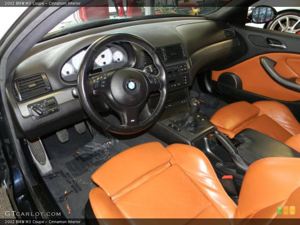Cinnamon Interior Prime Interior for the 2002 BMW M3 Coupe #48606572