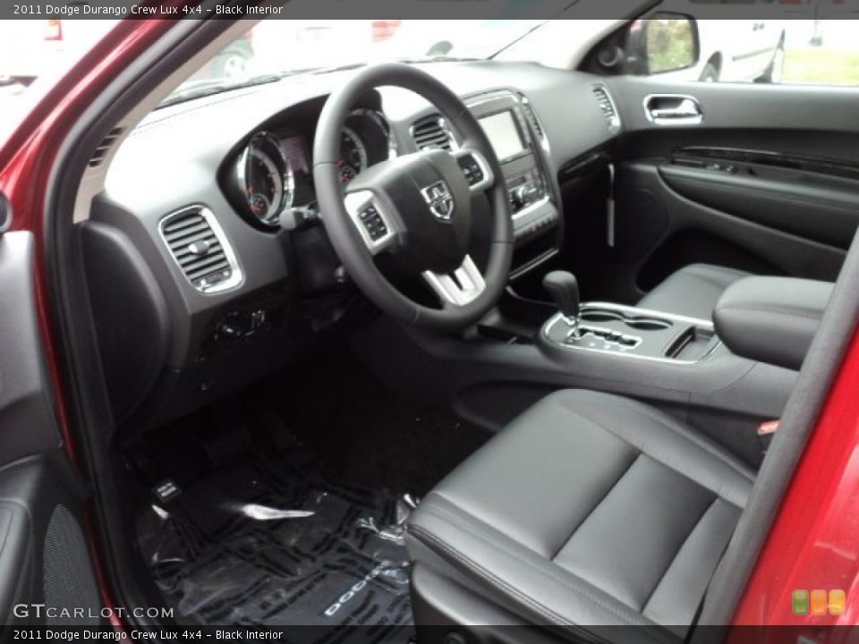 Black Interior Photo for the 2011 Dodge Durango Crew Lux 4x4 #48606650