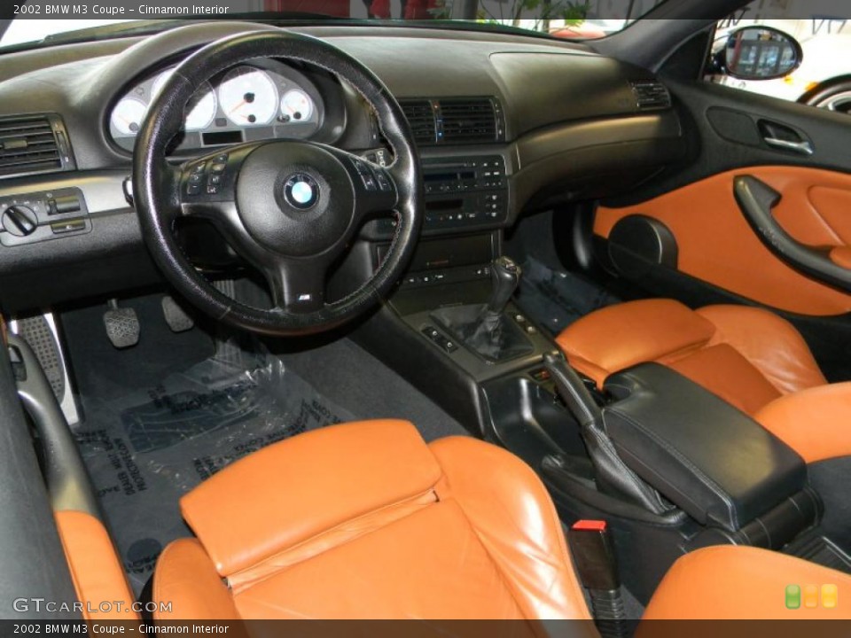 Cinnamon 2002 BMW M3 Interiors