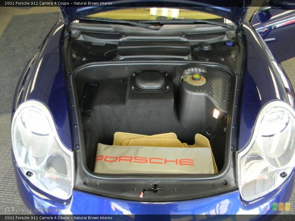 Natural Brown Interior Trunk for the 2001 Porsche 911 Carrera 4 Coupe #48607925