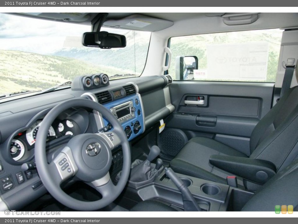 Dark Charcoal Interior Photo for the 2011 Toyota FJ Cruiser 4WD #48609662