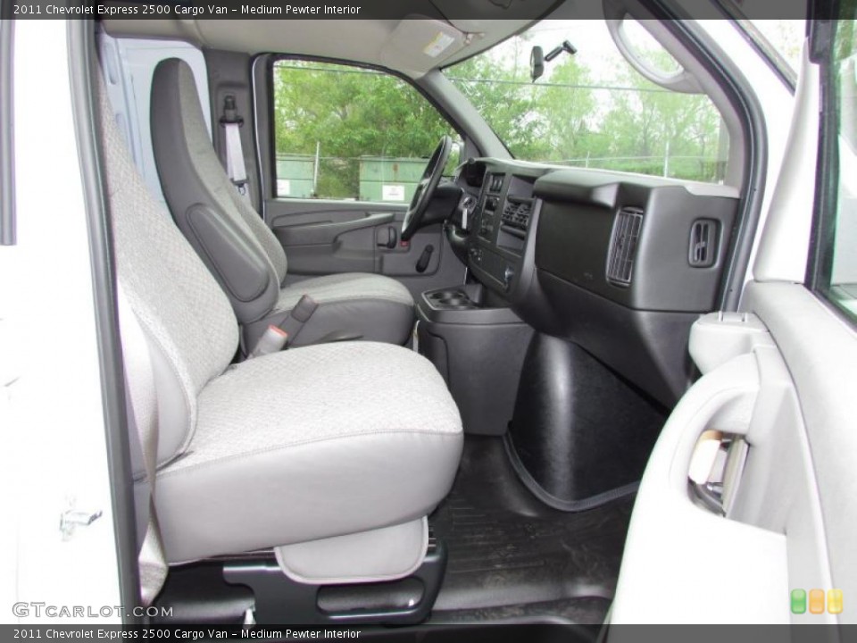 Medium Pewter Interior Photo for the 2011 Chevrolet Express 2500 Cargo Van #48615137