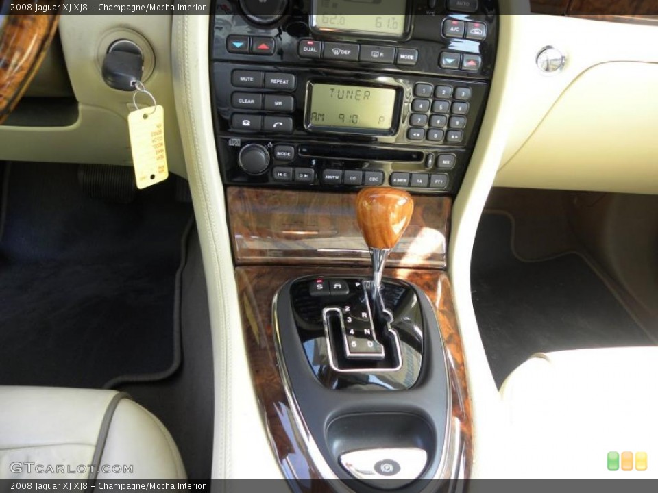 Champagne/Mocha Interior Transmission for the 2008 Jaguar XJ XJ8 #48615950