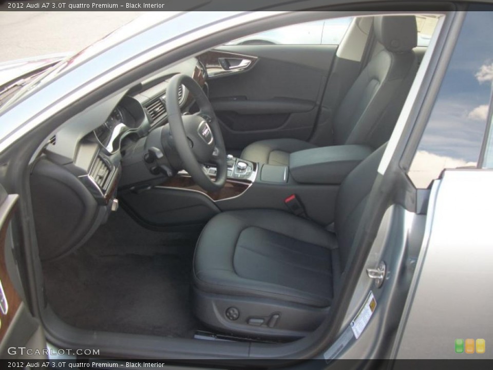 Black Interior Photo for the 2012 Audi A7 3.0T quattro Premium #48620594