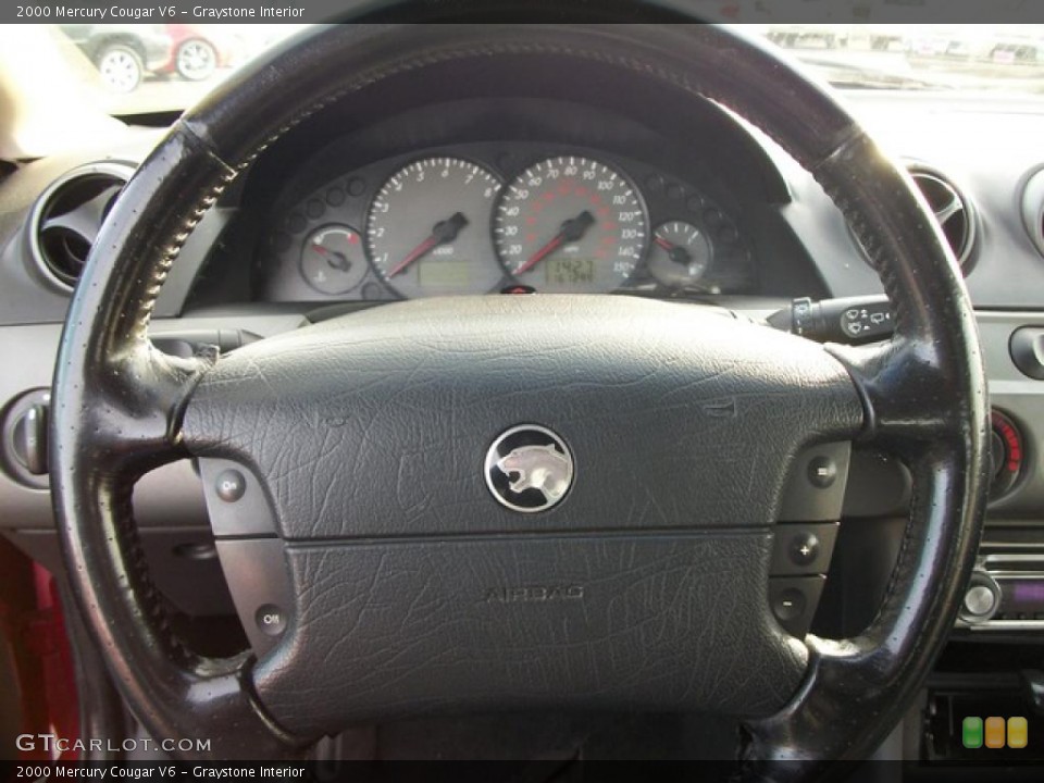 Graystone Interior Steering Wheel for the 2000 Mercury Cougar V6 #48620882