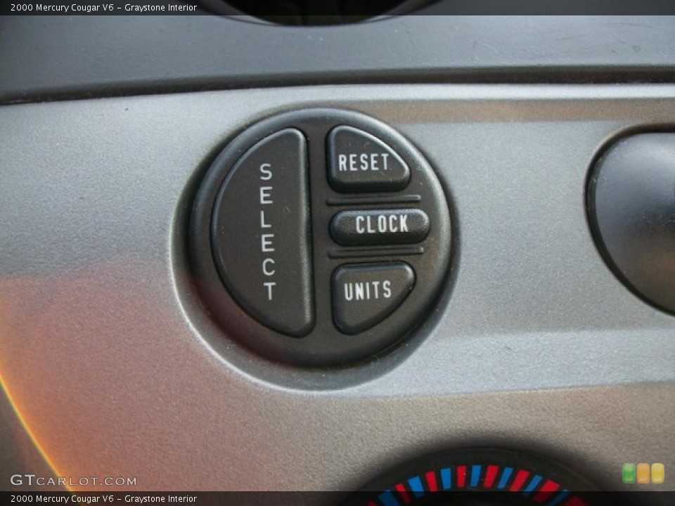 Graystone Interior Controls for the 2000 Mercury Cougar V6 #48621026