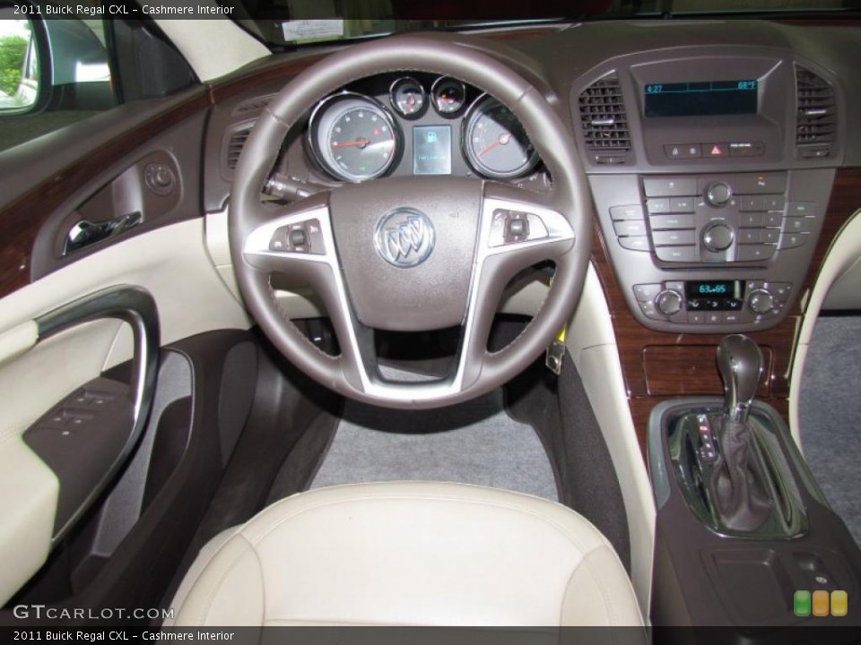 Cashmere Interior Dashboard for the 2011 Buick Regal CXL #48621563
