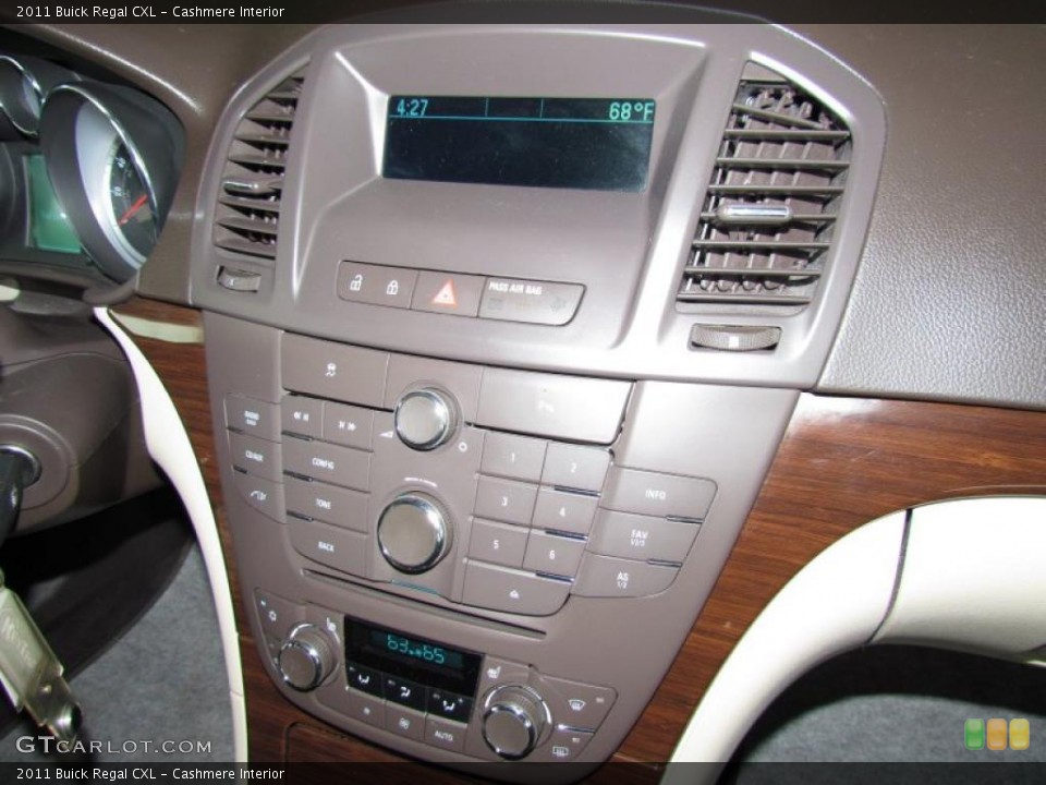 Cashmere Interior Controls for the 2011 Buick Regal CXL #48621602