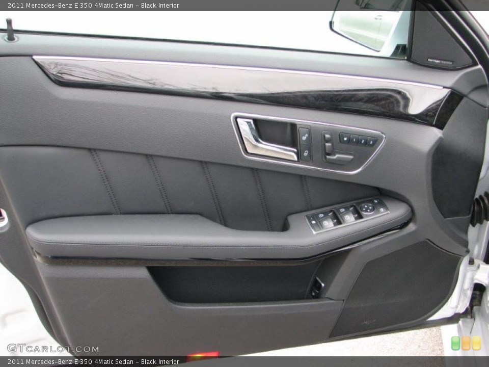 Black Interior Door Panel for the 2011 Mercedes-Benz E 350 4Matic Sedan #48621758