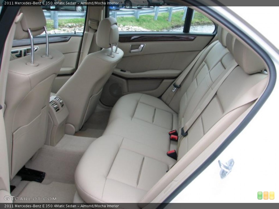 Almond/Mocha Interior Photo for the 2011 Mercedes-Benz E 350 4Matic Sedan #48621932