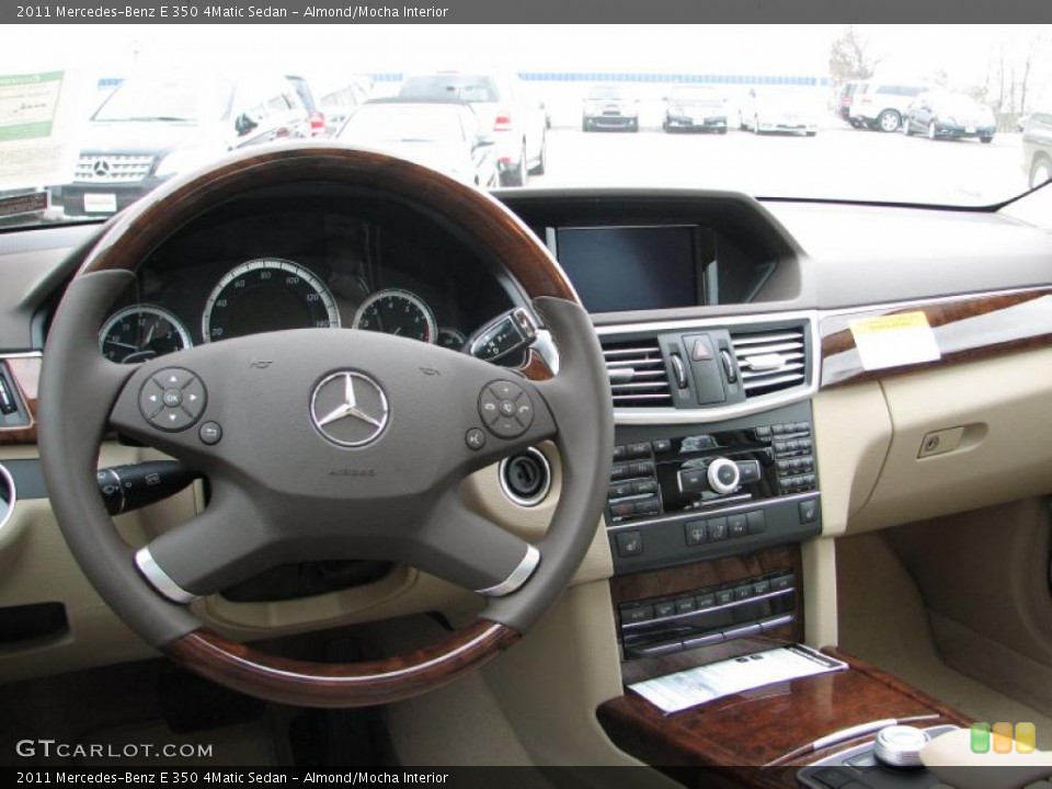 Almond/Mocha Interior Dashboard for the 2011 Mercedes-Benz E 350 4Matic Sedan #48621944