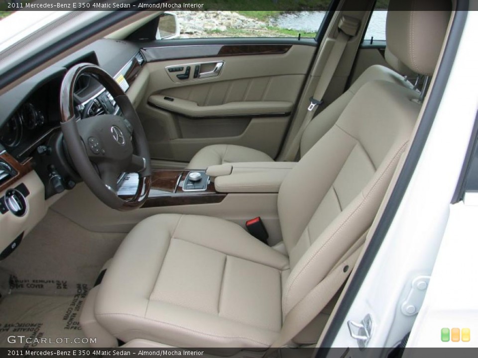 Almond/Mocha Interior Photo for the 2011 Mercedes-Benz E 350 4Matic Sedan #48621975