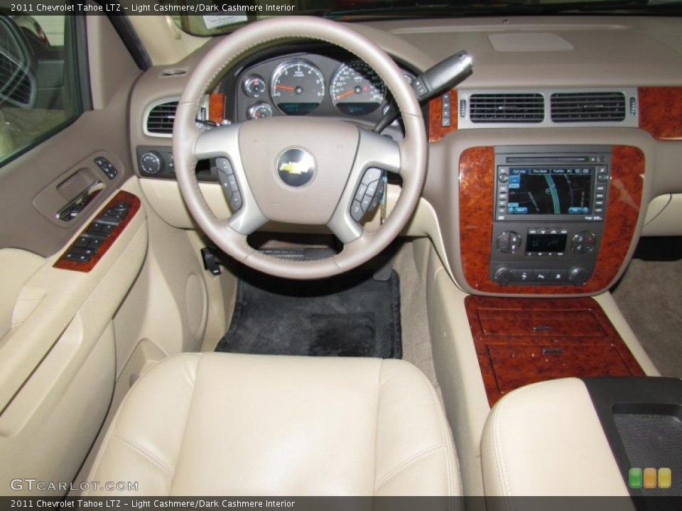 Light Cashmere/Dark Cashmere Interior Dashboard for the 2011 Chevrolet Tahoe LTZ #48622210