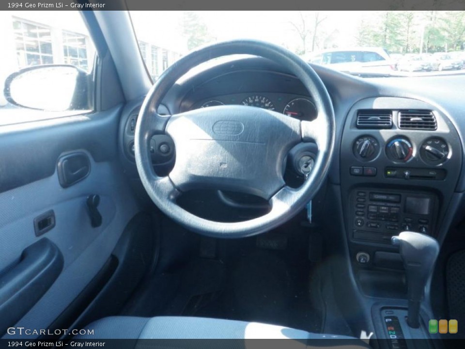 Gray Interior Dashboard for the 1994 Geo Prizm LSi #48622373